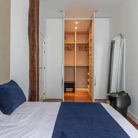アパート Piso De Diseno Junto Al Casco Viejo ビルバオ